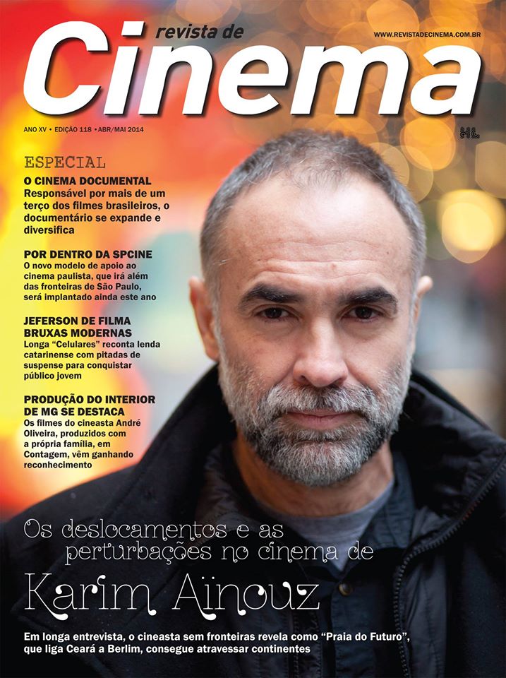 REVISTA DE CINEMA magazine side cover Issue 118 April/May 2014