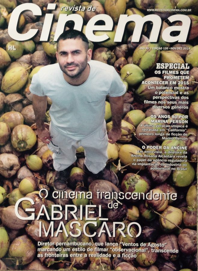 REVISTA DE CINEMA magazine side cover Issue 120 November/December 2014