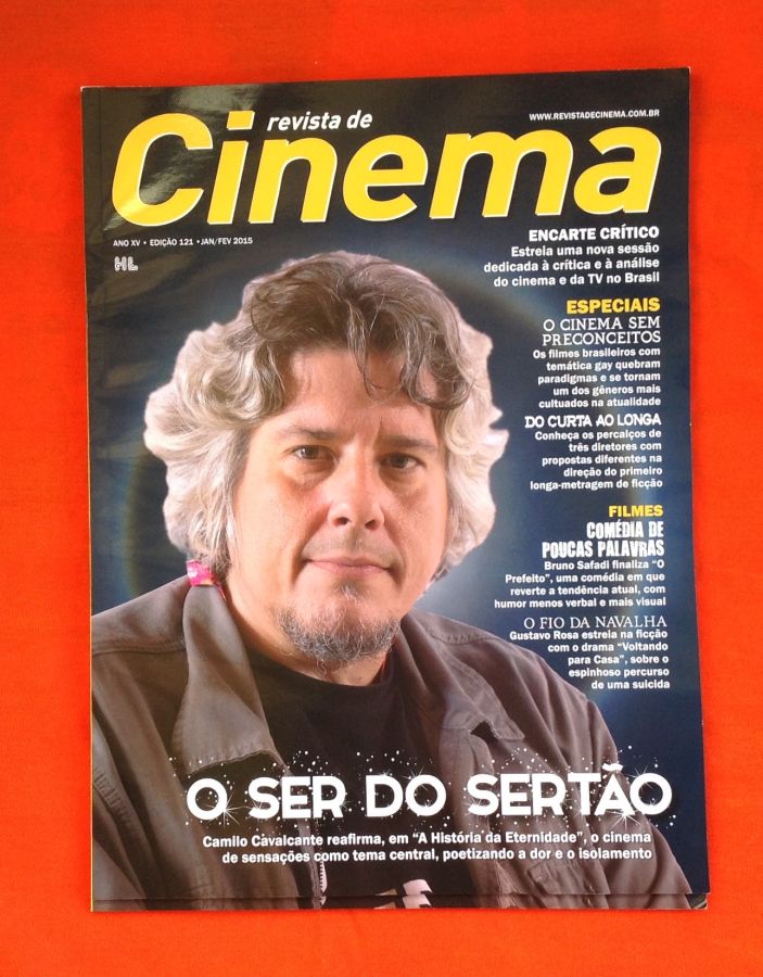 REVISTA DE CINEMA magazine side cover Issue 121 January/February 2015