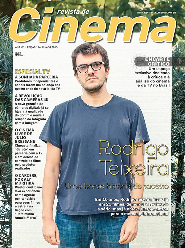 REVISTA DE CINEMA magazine side cover Issue 124 July/August 2015