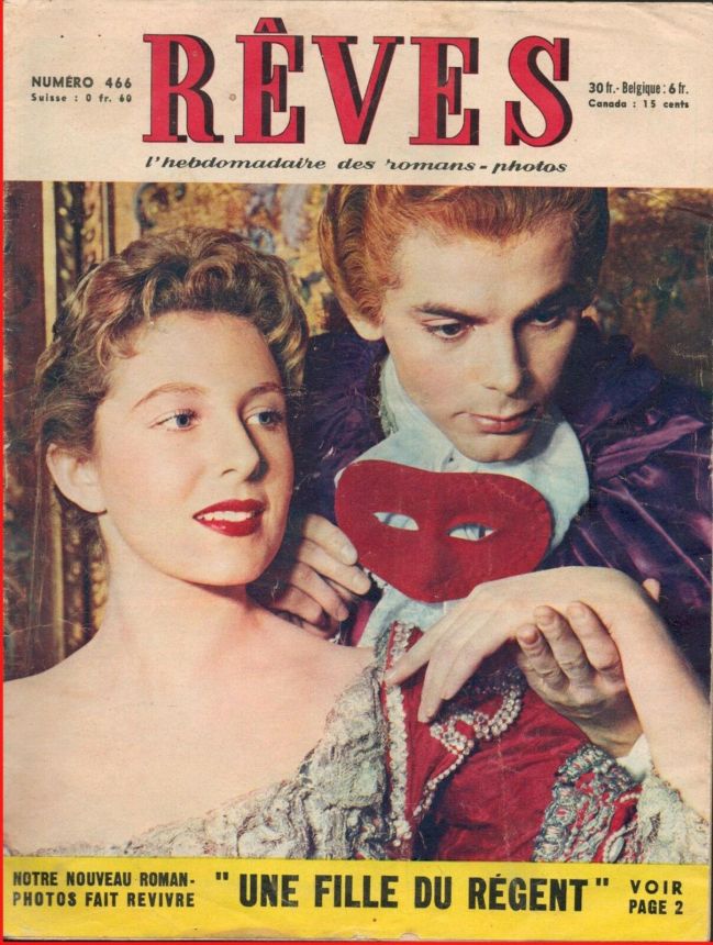 REVES magazine side cover Issue 466   1955