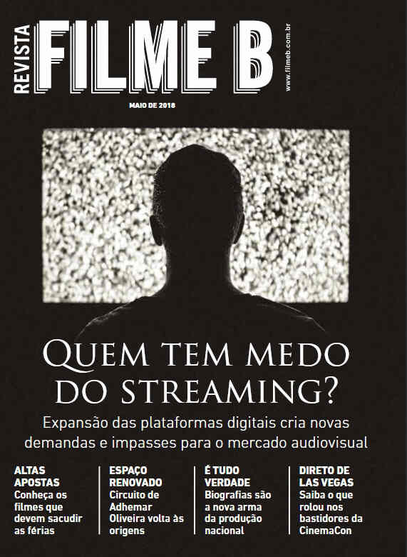 REVISTA FILME B magazine side cover  May 2018