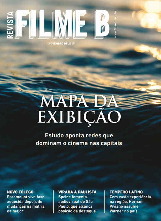 REVISTA FILME B magazine side cover  November 2019