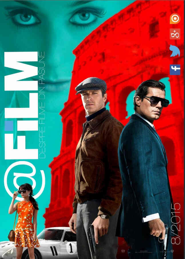 REVISTA FILM magazine side cover August 2015
