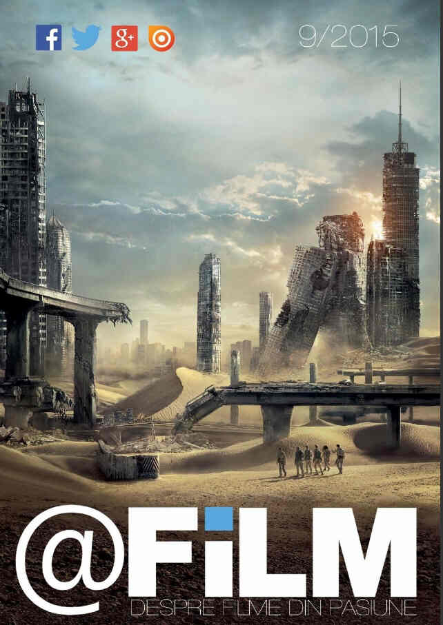 REVISTA FILM magazine side cover September 2015