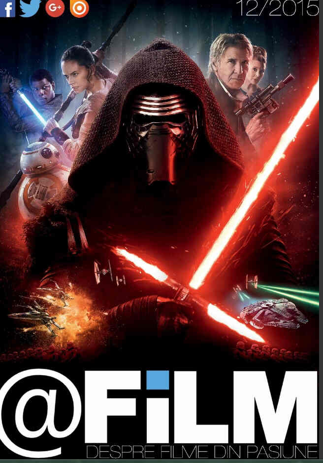 REVISTA FILM magazine side cover December 2015