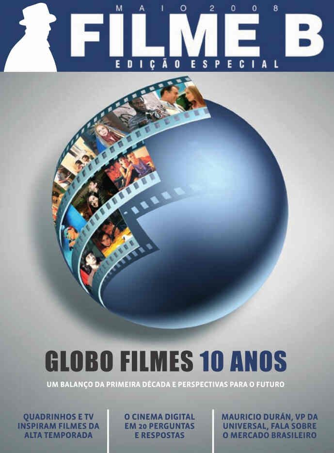 REVISTA FILME B magazine side cover May 2008