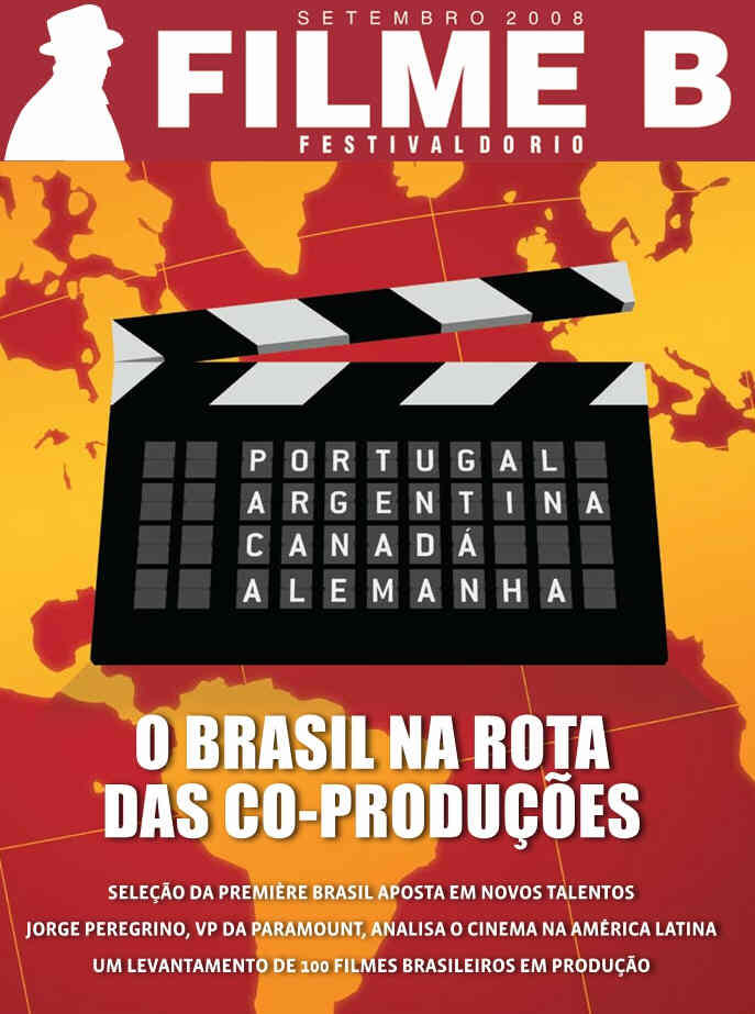 REVISTA FILME B magazine side cover September 2008