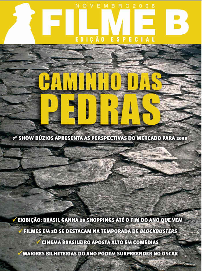 REVISTA FILME B magazine side cover November 2008