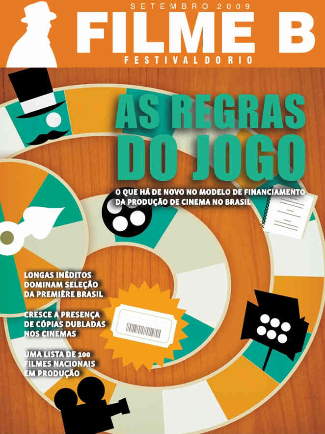 REVISTA FILME B magazine side cover September 2009