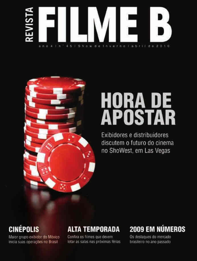 REVISTA FILME B magazine side cover April 2010