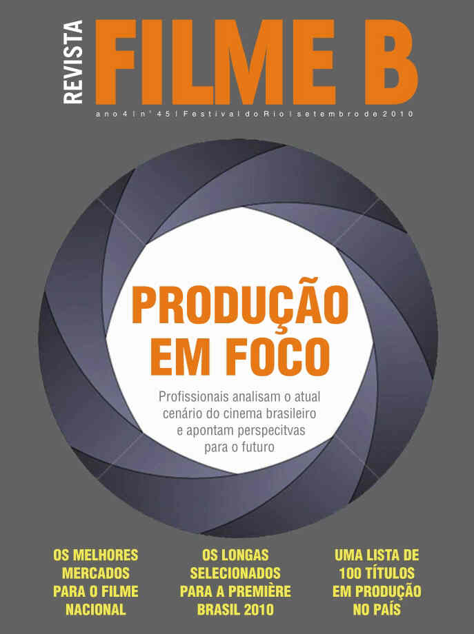 REVISTA FILME B magazine side cover September 2010