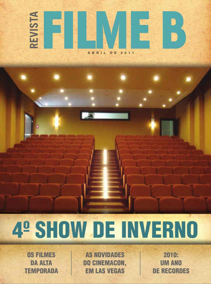 REVISTA FILME B magazine side cover April 2011