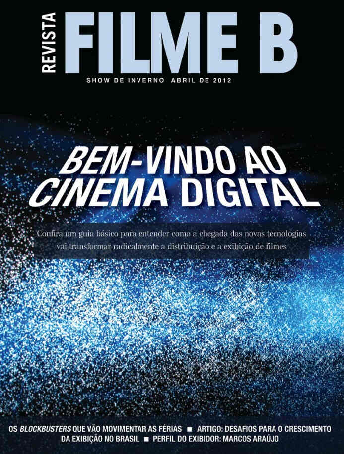 REVISTA FILME B magazine side cover April 2012
