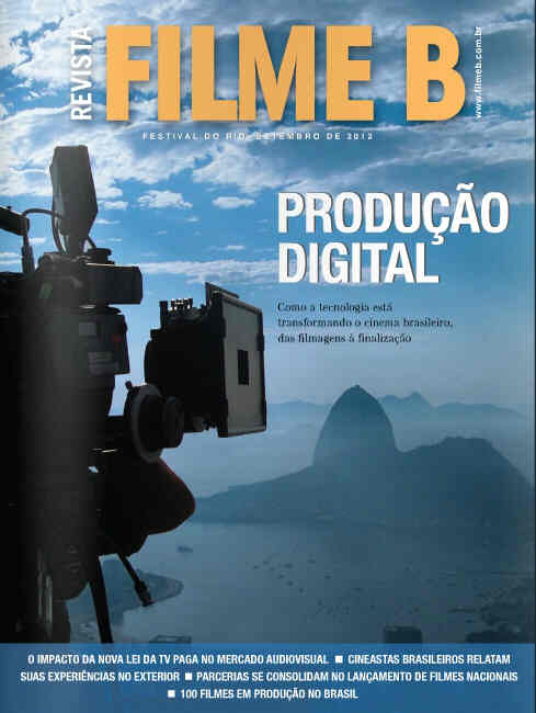 REVISTA FILME B magazine side cover September 2012