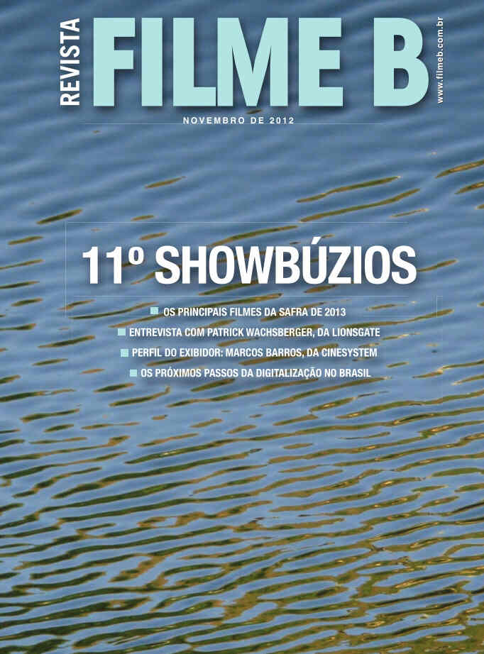 REVISTA FILME B magazine side cover November 2012