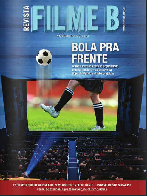 REVISTA FILME B magazine side cover November 2013