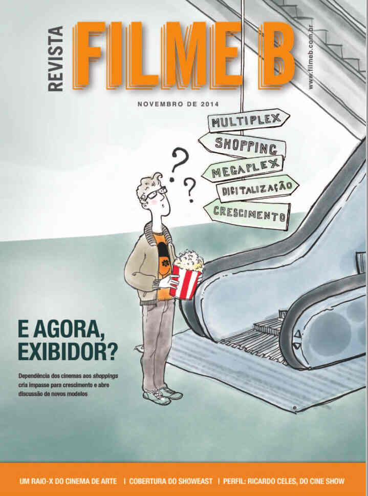 REVISTA FILME B magazine side cover November 2014