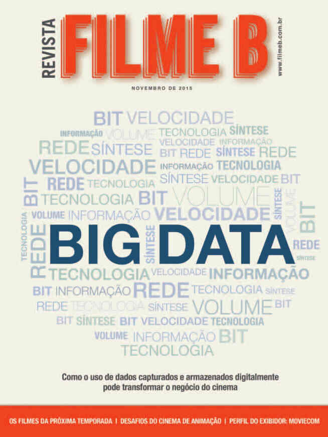 REVISTA FILME B magazine side cover November 2015