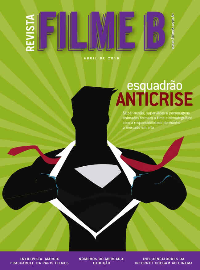 REVISTA FILME B magazine side cover April 2016