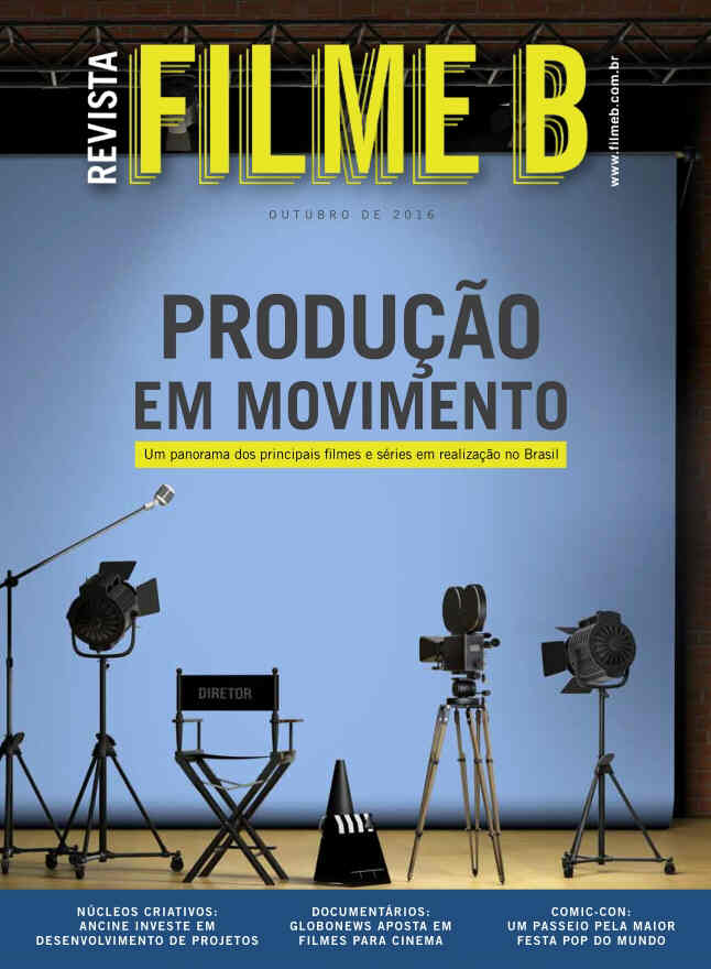 REVISTA FILME B magazine side cover October 2016