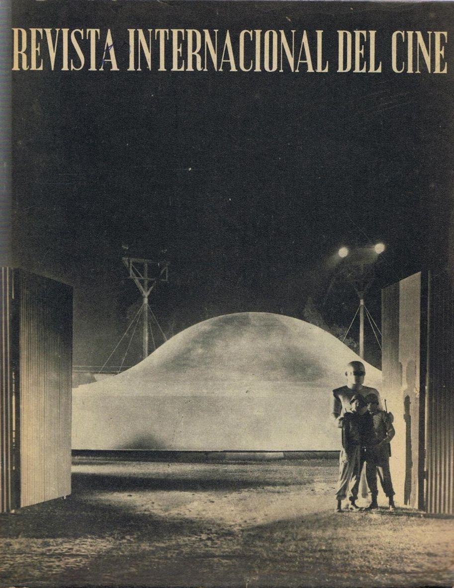 REVISTA INTERNACIONAL DEL CINE magazine side cover Issue 10  December 1954