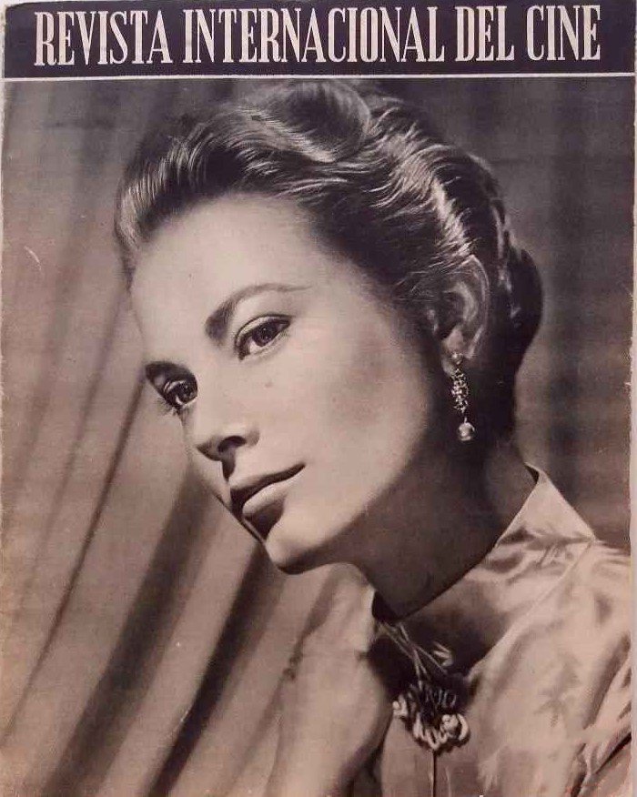 REVISTA INTERNACIONAL DEL CINE magazine side cover   1959