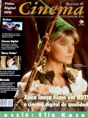 REVISTA DE CINEMA magazine side cover Issue 20 December 2001