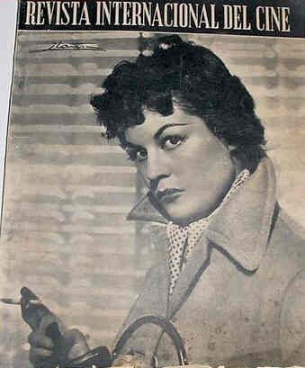 REVISTA INTERNACIONAL DEL CINE magazine side cover Issue 13/14 March/April 1955