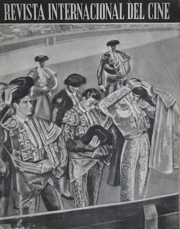 REVISTA INTERNACIONAL DEL CINE magazine side cover Issue 23 April 1956