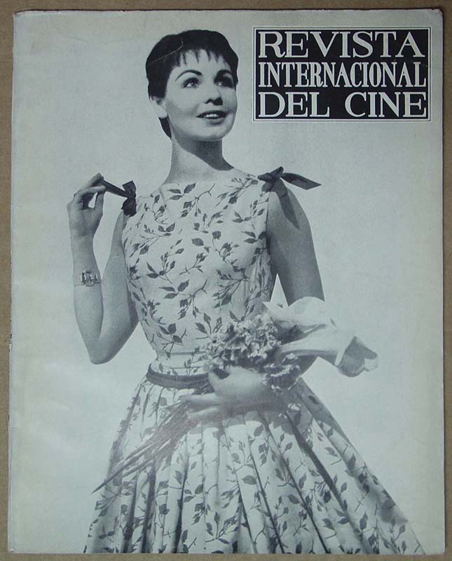 REVISTA INTERNACIONAL DEL CINE magazine side cover Issue 31 January/February/March 1958