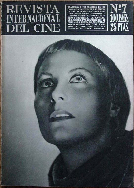 REVISTA INTERNACIONAL DEL CINE magazine side cover Issue 7 February 1953