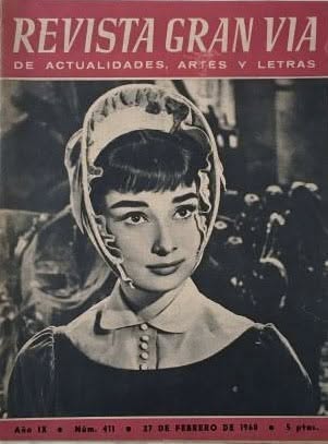 REVISTA DE ACTUALIDADES ARTES Y LETRAS magazine side cover Issue 411 17 February 1968