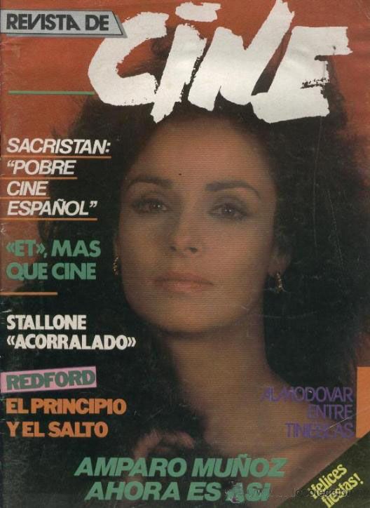 REVISTA DE CINE magazine side cover November/December 1982