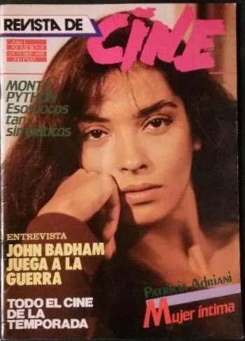 REVISTA DE CINE magazine side cover Issue 9  October 1983
