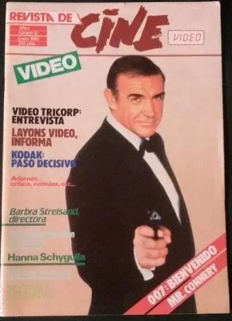 REVISTA DE CINE magazine side cover Issue 12  January 1984