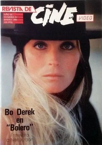 REVISTA DE CINE magazine side cover Issue 21  January 1985
