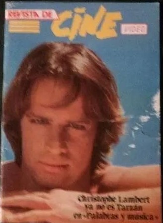 REVISTA DE CINE magazine side cover Issue 23  March 1985