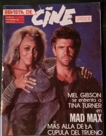 REVISTA DE CINE magazine side cover Issue 26   1985