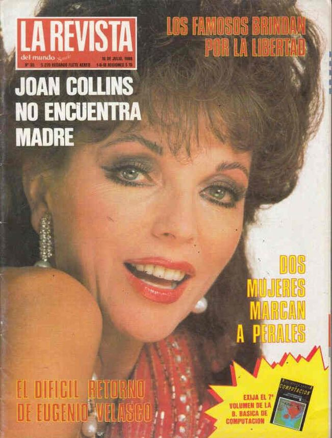 REVISTA DEL MUNDO|LA magazine side cover Issue 35 10 July 1986