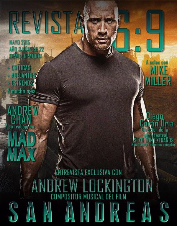 REVISTA 16:9 magazine side cover Issue 22 May 2015