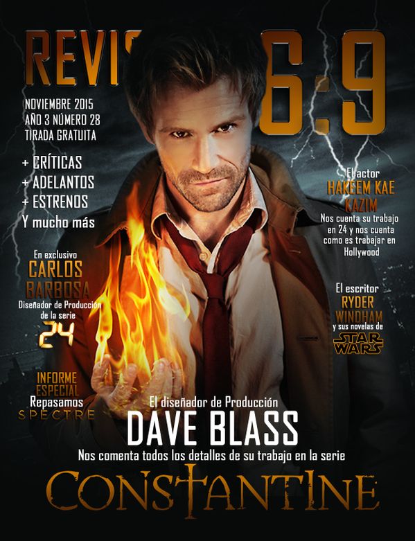 REVISTA 16:9 magazine side cover Issue 28 November 2015