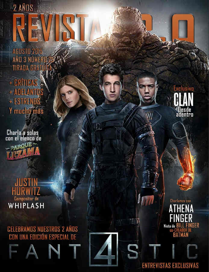 REVISTA 16:9 magazine side cover Issue 25 August 2015