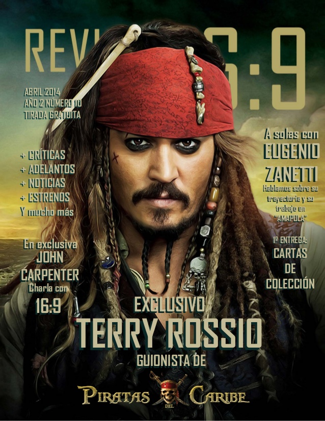 REVISTA 16:9 magazine side cover Issue 11 June 2014