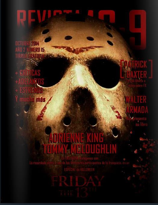 REVISTA 16:9 magazine side cover Issue 15 October 2014