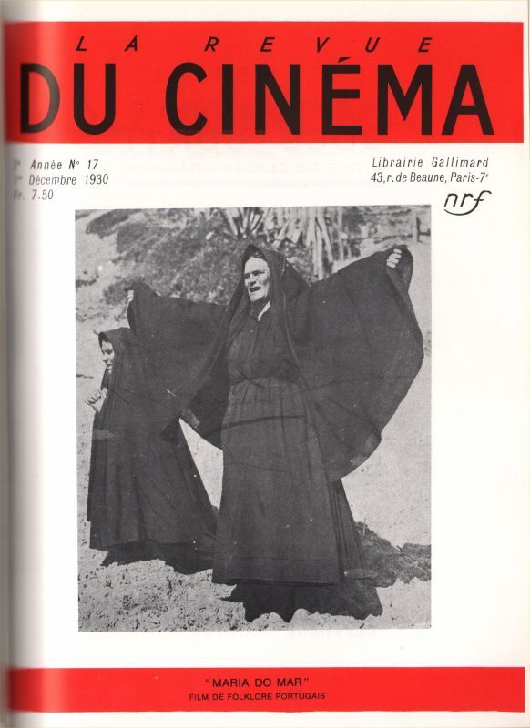 REVUE DU CINEMA | LA magazine side cover Issue 17 December 1930