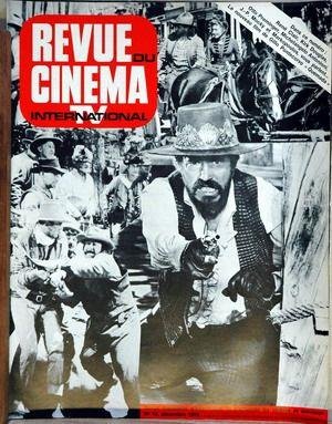 REVUE DU CINEMA INTERNATIONAL magazine side cover Issue 12 1 December 1970