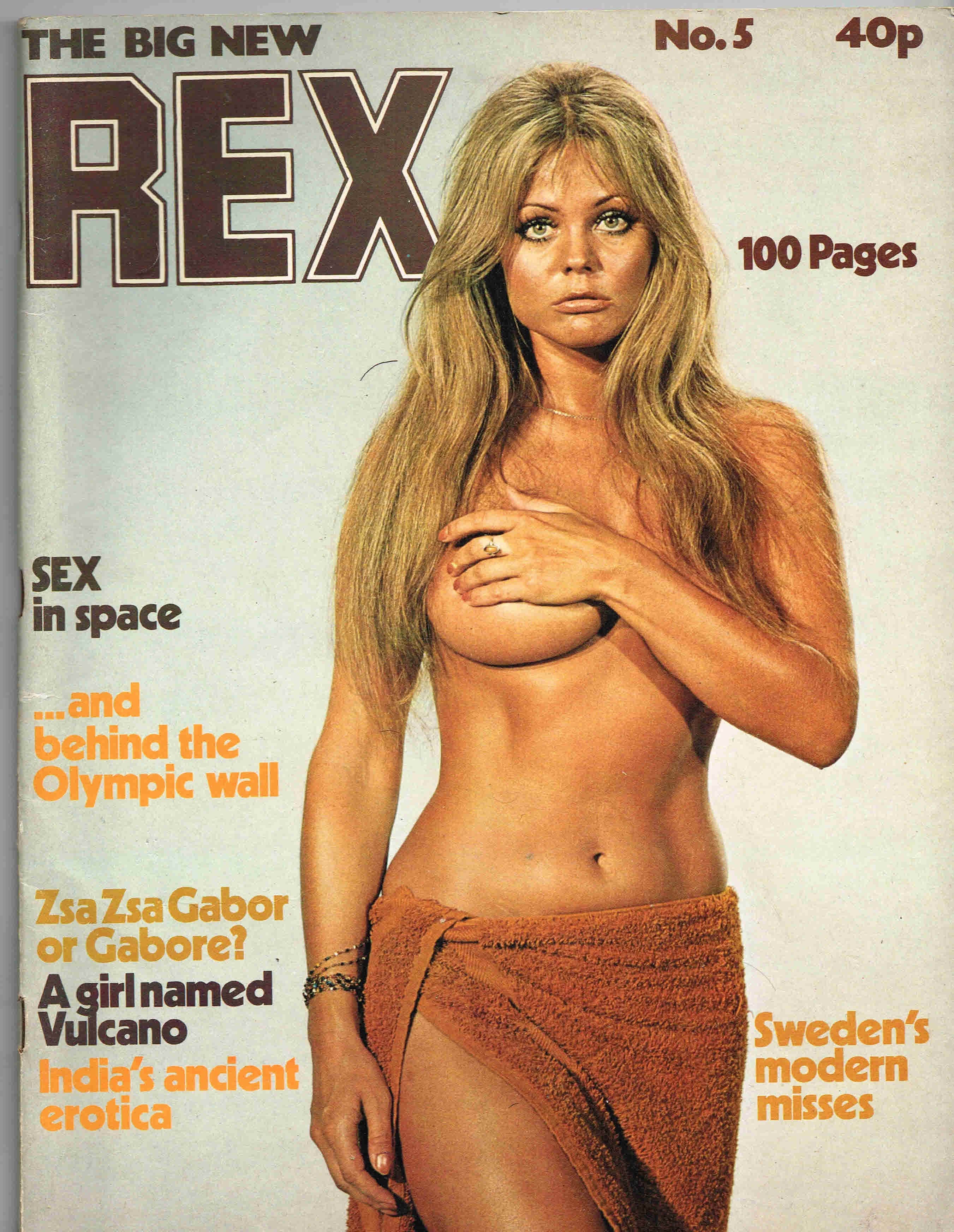 REX magazine side cover Issue 5   1969