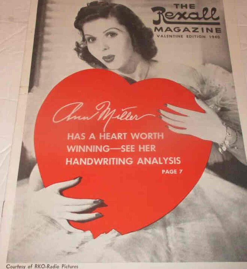 REXALL MAGAZINE magazine side cover  February 1940