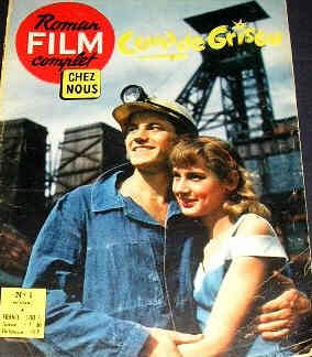 CHEZ NOUS ROMAN-FILM COMPLET magazine side cover Issue 1 1 November 1957